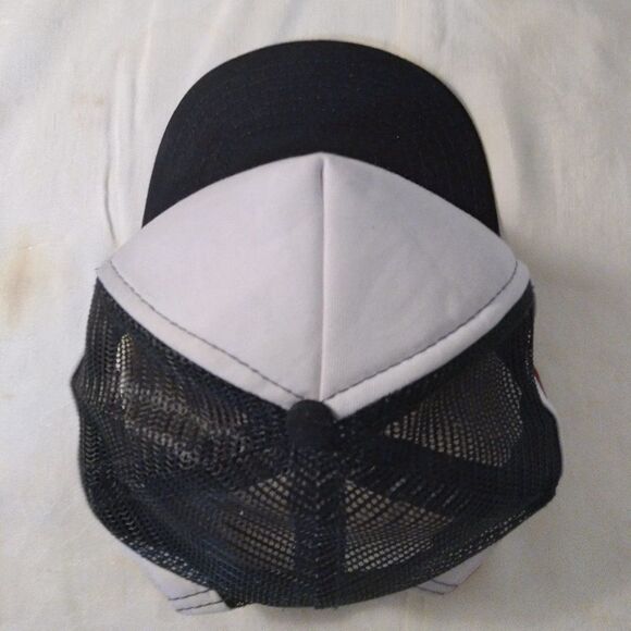 Vintage Quiksilver Logo Trucker Snap Back Hat - Picture 6 of 8